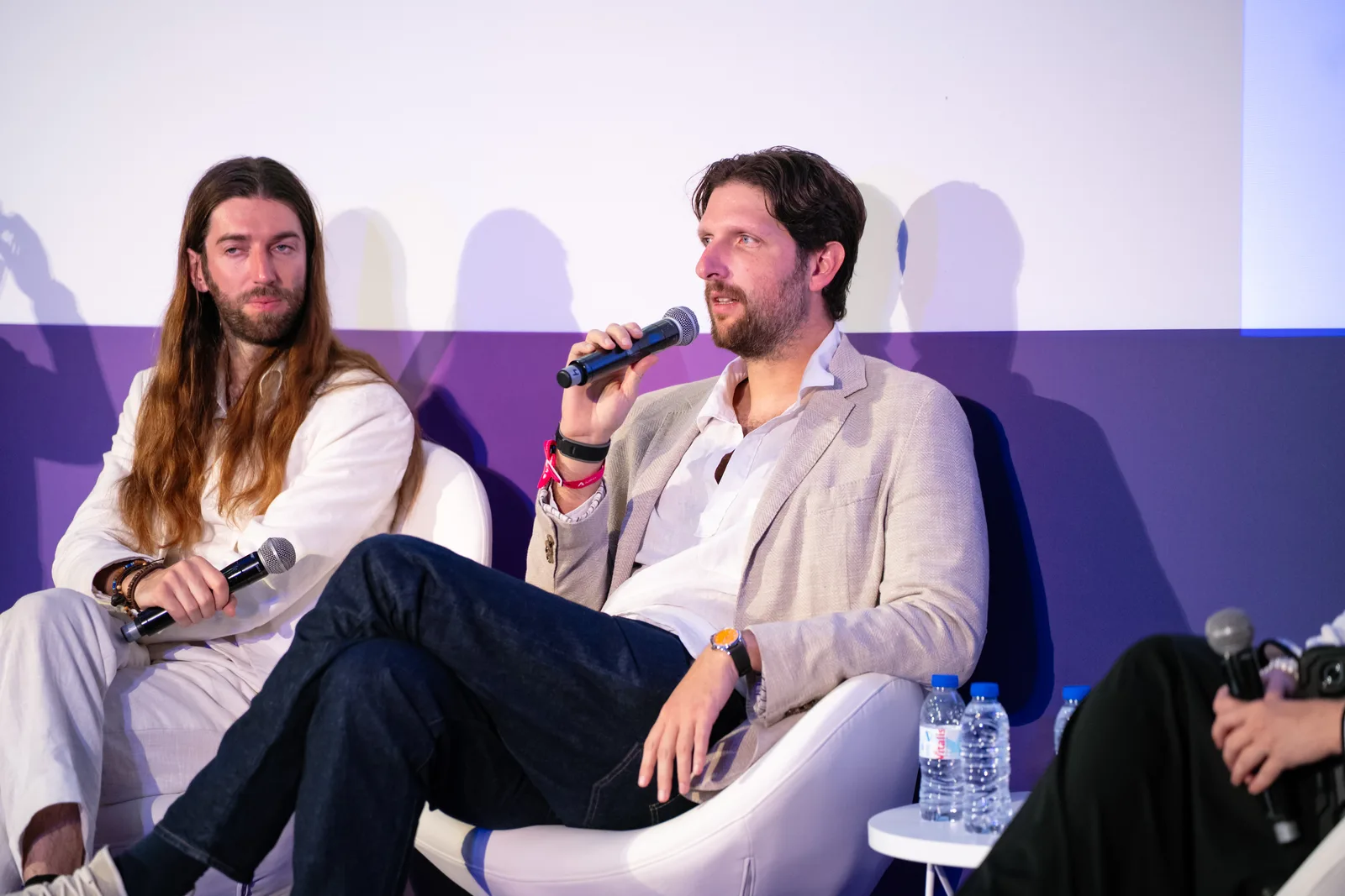 Stewart Vickers and Sean Bianco on the SEO in 2027 panel, SBC Summit Lisbon 2026
