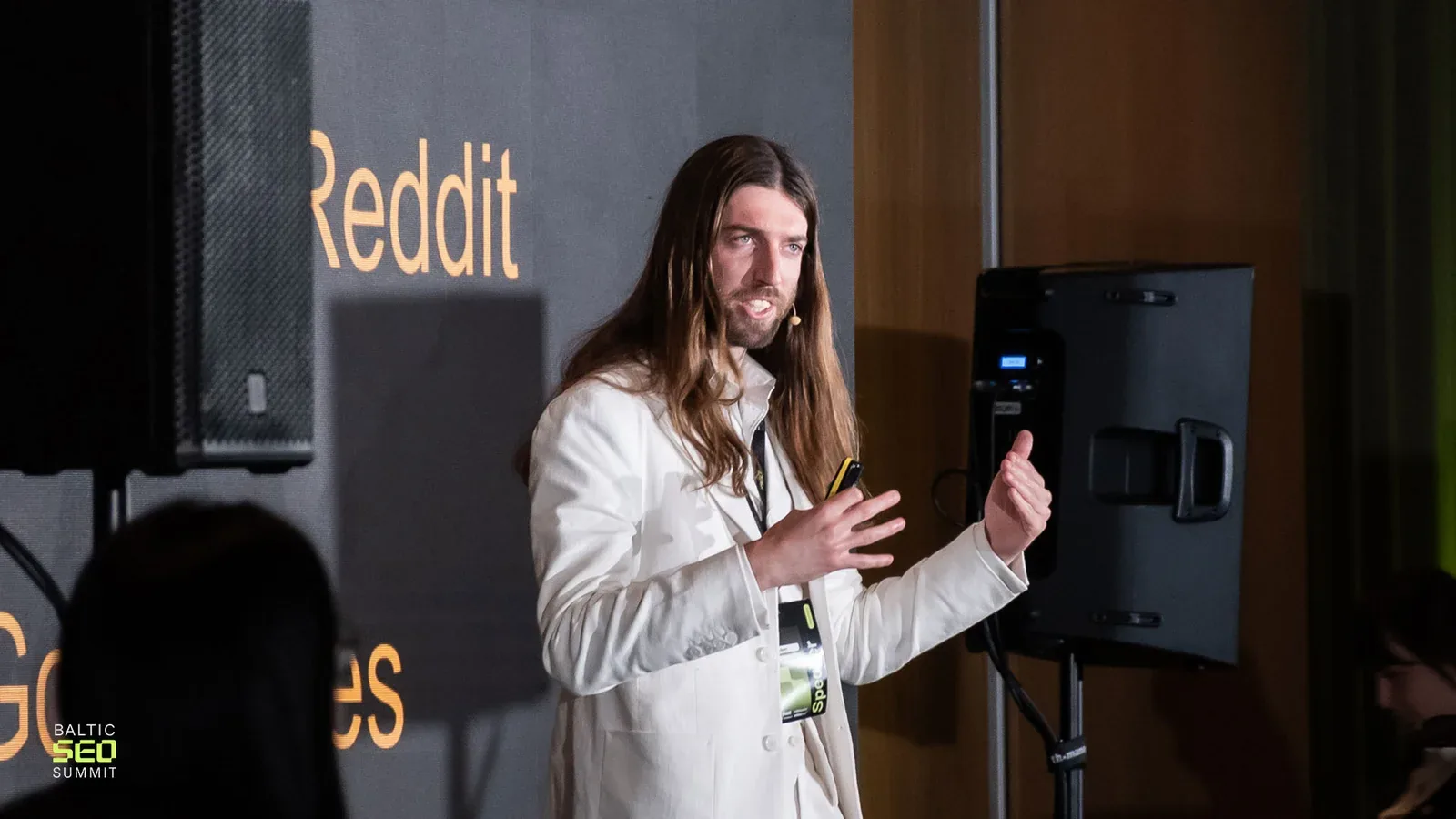 Stewart Vickers at Baltic-Nordic SEO Summit 2026